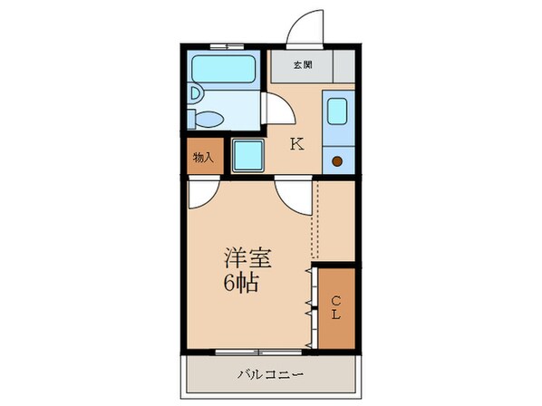 センチュリ－ハウスＢ棟の物件間取画像